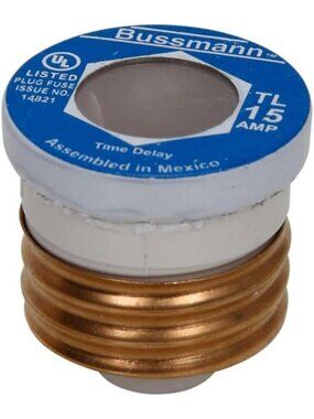 15 Amp 125V Fuse, IR 10kA, Retail Pack of 3 - Reliable Electrical Protection
